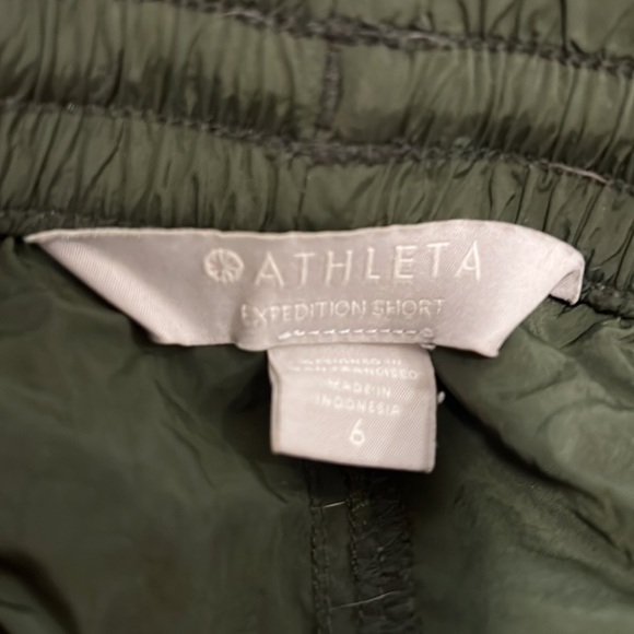 Athleta Expedition Short Size 6 Olive Green - Picture 3 of 7